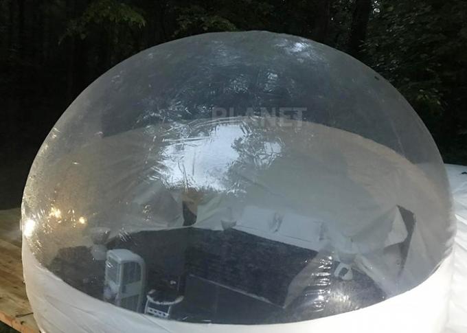 Advertising Inflatable Bubble Ball Two Tunnel , Giant Bubble Tent House