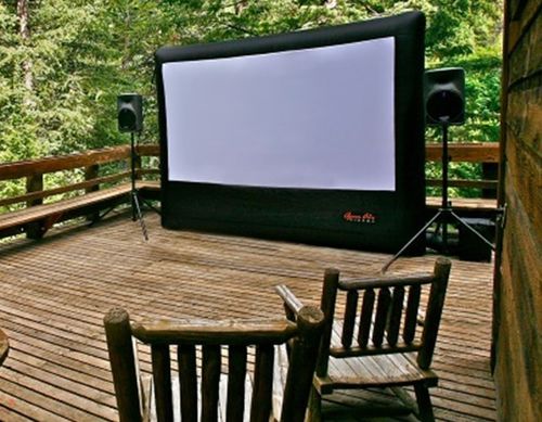 Latest company news about How to use an Inflatable movie projector screen properly