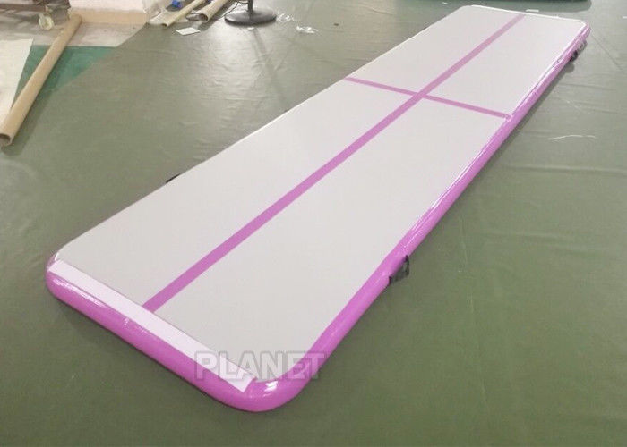 Multifunction Blow Up Cheer Mat 4.0 X 1.0 X 0.1 Meter Height With Velcro