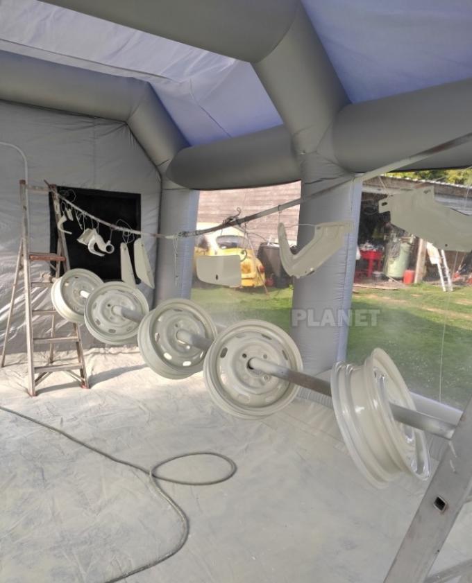 Environmental Mini Blow Up Spray Booth For Car Cover / Automotive Paint