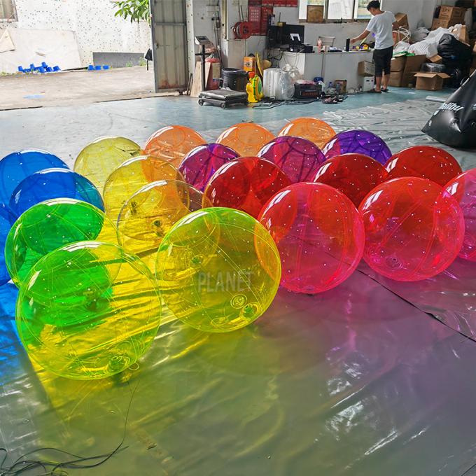 Custom Decorative Colorful Inflatable Clear Ball Inflatable Transparent ...