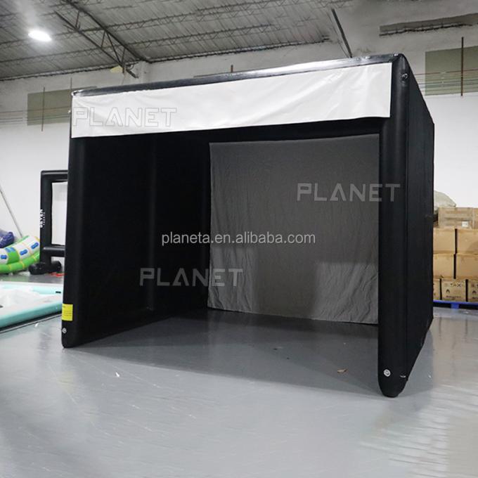 High Quality Enclosure Inflatable Golf Simulator Movie Screen Enclosure ...