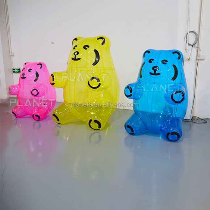 High Quality Giant Inflatable Teddy Bear Gummy Bear for Birthday Party