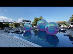 Dazzle Color Reflective PVC Inflatable Mirror Ball For Decoration