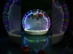 3 Meter Dia Inflatable Snow Globe Photo Booth With Blowing