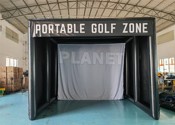 Air Sealed Portable Home Backyard Inflatable Golf Hitting Cage