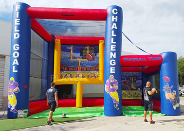 Football Inflatable Sports Games Challenge Field Warning Sings Available