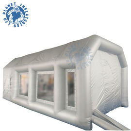 7 M Grey Inflatable Spray Booth Water Resistance With Storage Bag