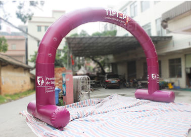 Outside Inflatable Entrance Arch  / Inflatable Welcome Arch Door Easy Assembly