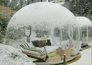Outside Transparent Bubble Room Tent 3M / 4M / 5M / 6M Dia Or Customized Size