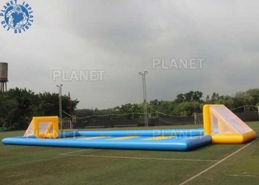 Custom Inflatable Sports Games /  Outdoor Inflatable Soccer Field Football Pitch