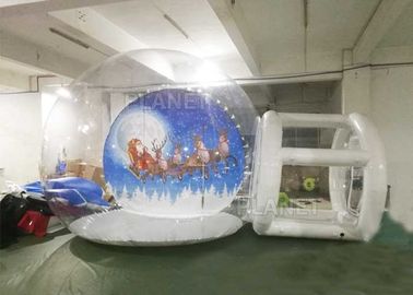 Large Christmas Blow Up Snow Globe Outdoor Decoration CE EN71 EN14960