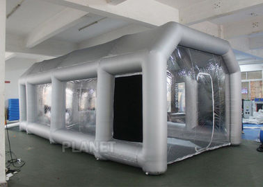 Outdoor Inflatable Spray Booth With Two Blowers Removeable Filter
