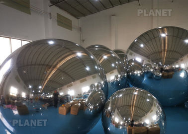 Double Layer Inflatable Mirror Ball Environmentally Easy To Carry