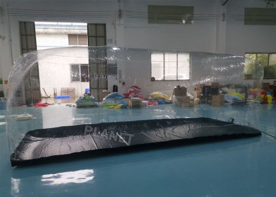 Transparent 0.4mm PVC Inflatable Car Cover Protect Vehicles