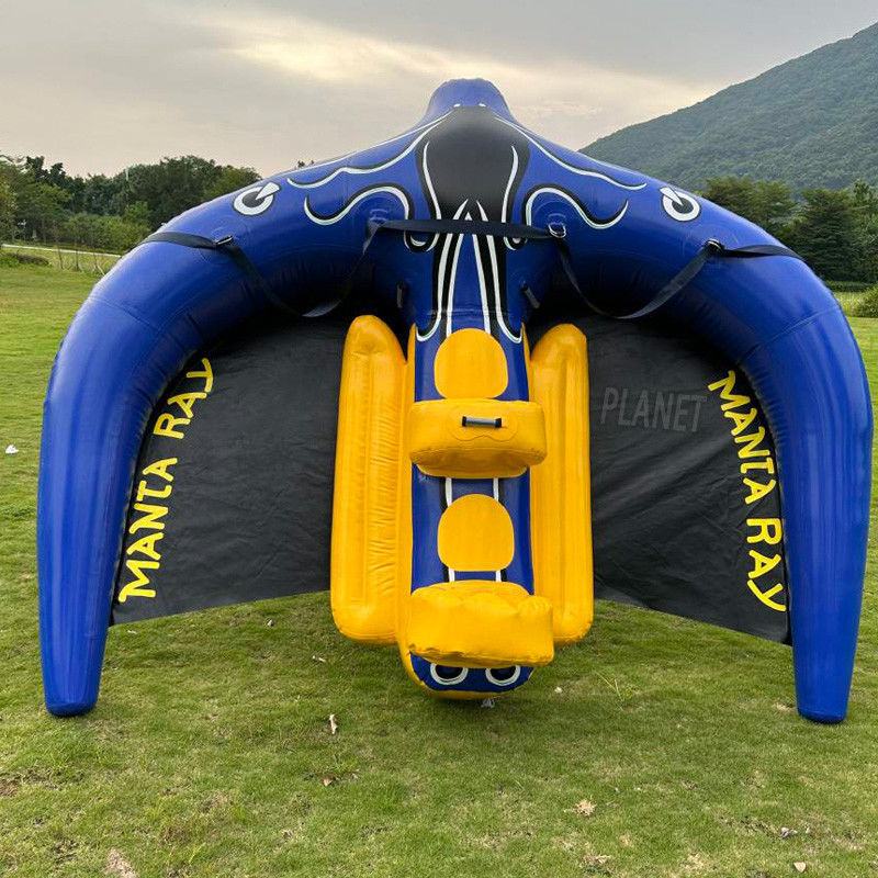 Pvc Fly Inflatable Tube Outdoor Water Sports Inflatable Manta Flying Ray PVC Flying Fish Tube ...