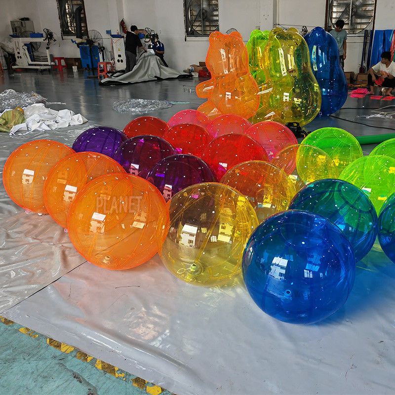 Custom Decorative Colorful Inflatable Clear Ball Inflatable Transparent ...