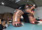 Sports Race Entrance Giant Inflatable Bear Tunnel Inflatable Bear Helmet Tunnel Inflatable Helmet Tunnel
