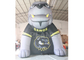Custom Team Oxford Inflatable Football Sports Helmet &amp; Tunnel Mascot Inflatable Bulldog Tunnel