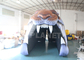 Advertising Giant  Inflatable Tiger Head Tunnel Sport Football Tunnel Entrance With Air Blower For Event