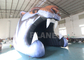 Advertising Giant  Inflatable Tiger Head Tunnel Sport Football Tunnel Entrance With Air Blower For Event