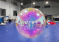 Shinny Floating PVC Iridescent Clear Sphere Mirror Balloon Holographic Rainbow Reflective Inflatable Mirror Ball