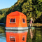 Outdoor Leisure Inflatable Floating Tent Floating Island Tent PVC Raft Boat