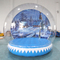 Outdoor Party Promotion Event Inflatable Christmas Snow Globe Bubble House Photo Booth  For Rental