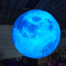 Giant Advertising Inflatable Moon Model LED Moon Balloon For Decoration