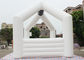 White Custom Inflatable Arch Double Stitch Sewing For Event Advertising