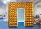 Gold Inflatable Photo Booth 2.5 X 2.5 X 2.5 M Two Doors CE Approved