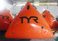 Fire Proof Inflatable Triangle Inflatable Marker Buoy 2 Years Warranty