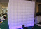 2.5 M Led Inflatable Photo Booth One Door With Color Changing Light
