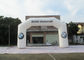 White Used Inflatable Entrance Arch 6 - 15 M Width With Sand Bags And Ropes
