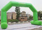 Green Custom Inflatable Arch Stitch Fasten Tape UV / Digital Printing