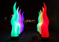 Color Changing Inflatable Lighting Decoration Oxford Cloth Inflatable Pillar