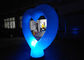 2.2 Meter Inflatable Light Balloon Heart Shape For Wedding Decoration