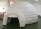 White Inflatable Igloo Tent Outside Diameter 4.8 Meter CE Certificated