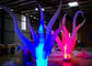 Color Changing Inflatable Tree Durable 210 D Oxford Cloth For Event Decoration