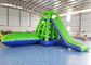 Aqua Sports Inflatable Water Tower Floating Water Climbing Slide For Sea