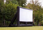 Custom 6 Meter Inflatable Cinema Screen Flame Retardant For Parties / Weddings