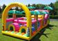 Commercial Grade Inflatable Obstacle Race Course Bounce House With Repair Kit