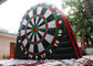Customized Inflatable Foot Dart Board Logo Printing With Sticky Balls