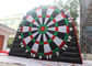 Customized Inflatable Foot Dart Board Logo Printing With Sticky Balls