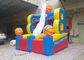 Flexible Inflatable Sports Games , Double Inflatable Basketball Hoop