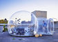 Luxury Big Transparent Camping Inflatable Bubble Tent 0.65 Mm PVC Tarpaulin