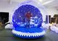 Water Proof Christmas Blow Up Snow Globe Transparent Display LED Lights