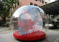 Customized Giant Human Size Inflatable Snow Globe With Blower , Air Pump