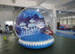 Custom Inflatable Snow Globe Photo Booth / Blow Up Christmas Globe