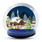Easy Access Entrance Tunnelinflatable Snow Globe Custom Color CE